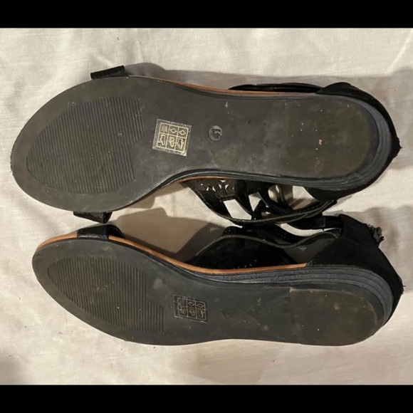 Taxi brand women’s size 41 black flats / slides / sandals - Picture 5 of 9